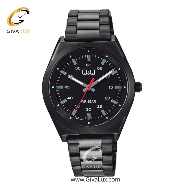 ساعت مچی اورجینال مردانه کیو اند کیو Q&Q مشکی | مشکی| مشکی| کد رفرنس Q80B-005PY
