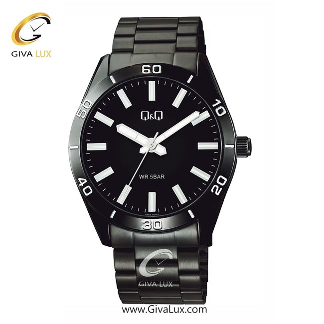 ساعت مچی اورجینال مردانه کیو اند کیو Q&Q مشکی | مشکی| مشکی| کد رفرنس Q86B-005PY