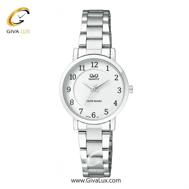 ساعت مچی اورجینال زنانه کیو اند کیو Q&Q نقره ای | نقره ای| سفید| کد رفرنس Q945J204Y