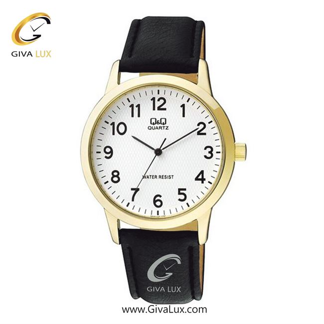 ساعت مچی اورجینال مردانه کیو اند کیو Q&Q طلایی | مشکی| سفید| کد رفرنس Q946J104Y