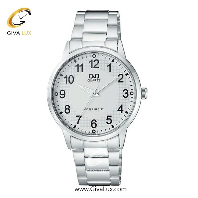 ساعت مچی اورجینال مردانه کیو اند کیو Q&Q نقره ای | نقره ای| سفید| کد رفرنس Q968J204Y