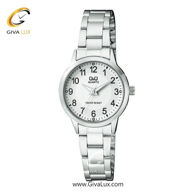 ساعت مچی اورجینال زنانه کیو اند کیو Q&Q نقره ای | نقره ای| سفید| کد رفرنس Q969J204Y