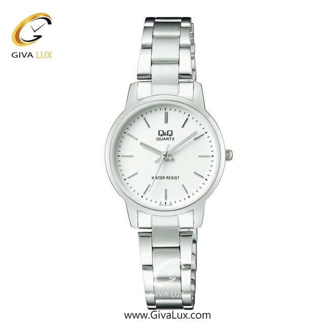 ساعت مچی اورجینال زنانه کیو اند کیو Q&Q نقره ای | نقره ای| سفید| کد رفرنس QA47J201Y