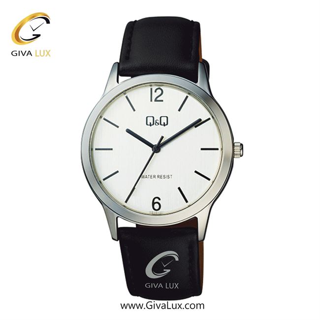 ساعت مچی اورجینال مردانه کیو اند کیو Q&Q نقره ای | مشکی| سفید| کد رفرنس QB36J301Y