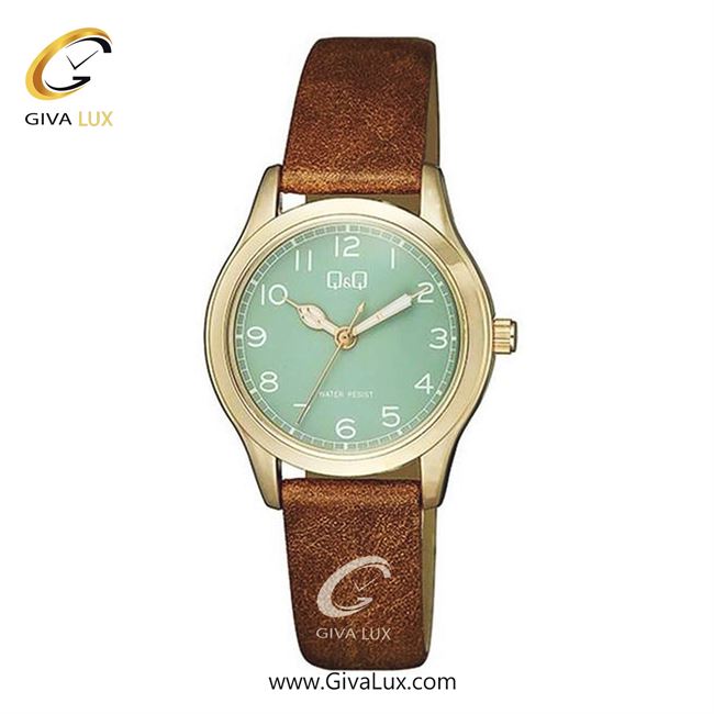ساعت مچی اورجینال زنانه کیو اند کیو Q&Q رزگلد | قهوه ای| سبز خاکستری| کد رفرنس QB93J105Y