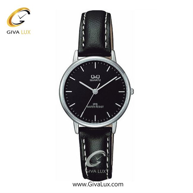 ساعت مچی اورجینال زنانه کیو اند کیو Q&Q نقره ای | مشکی| مشکی| کد رفرنس QZ01J302Y