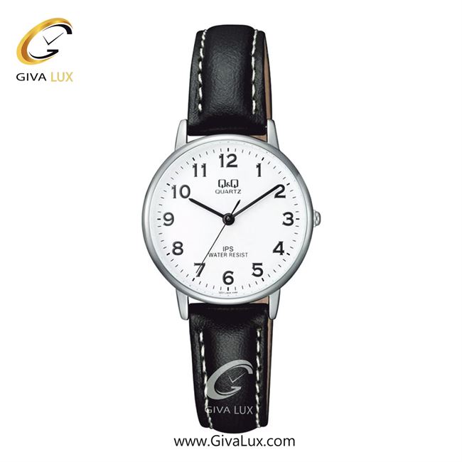 ساعت مچی اورجینال زنانه کیو اند کیو Q&Q نقره ای | مشکی| سفید| کد رفرنس QZ01J304Y