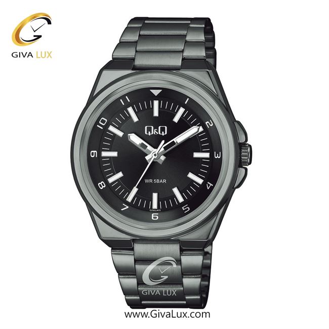 ساعت مچی اورجینال مردانه کیو اند کیو Q&Q مشکی | مشکی| مشکی| کد رفرنس QZ68J402Y