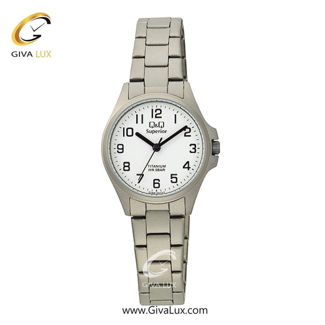 ساعت مچی اورجینال زنانه کیو اند کیو Q&Q نقره ای | نقره ای| سفید| کد رفرنس S29A-001VY