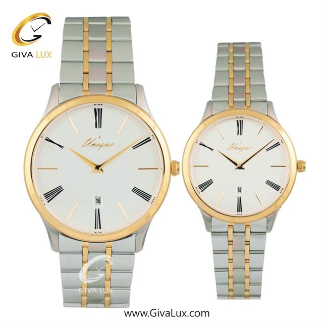 ساعت مچی اورجینال ست یونیک طلایی-نقره ای | طلایی-نقره ای| سفید| کد رفرنس S509-G