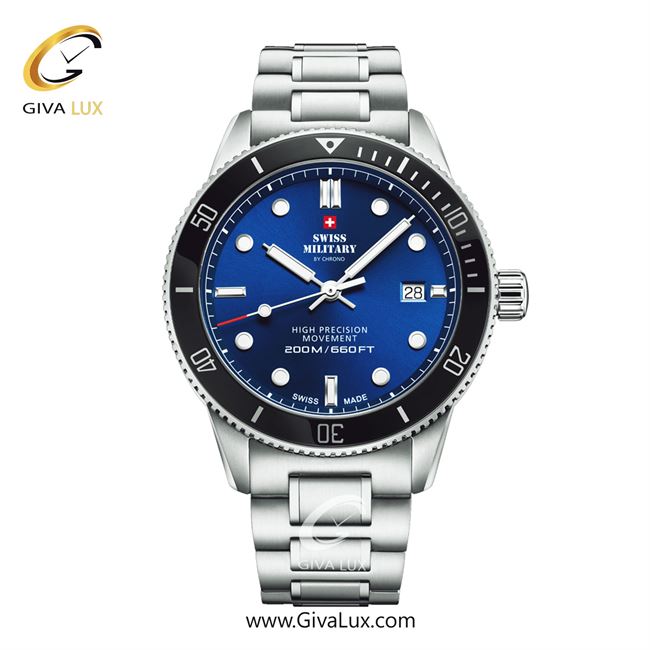 ساعت مچی اورجینال مردانه کاور مشکی | نقره ای| سرمه ای| کد رفرنس COSM34088.02