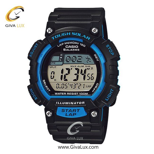 ساعت مچی اورجینال مردانه کاسیو Casio مشکی-آبی | مشکی| مشکی| کد رفرنس STL-S100H-2AVDF