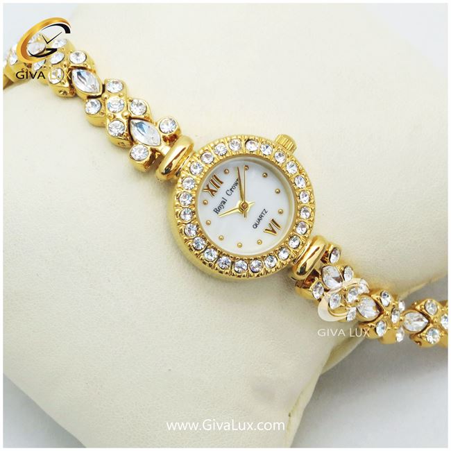 ساعت زنانه بند فلزی رویال کرون