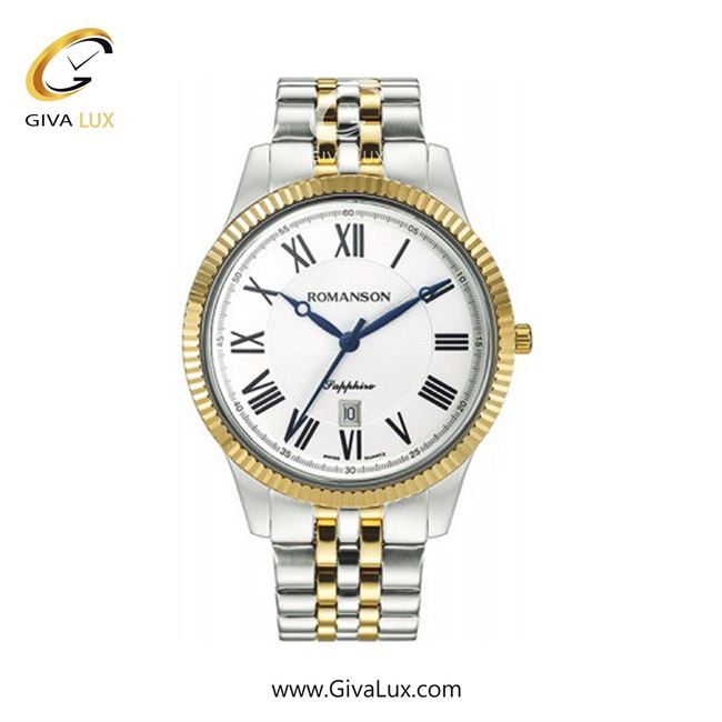 ساعت مچی اورجینال رومانسون مردانه نقره ای-طلایی | طلایی-نقره ای | سفید | کد رفرنس TMMM7A19