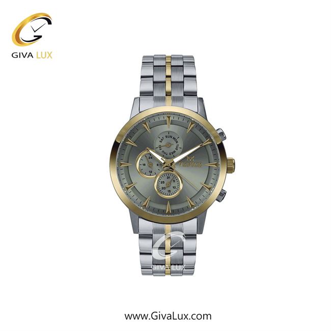 ساعت مچی اورجینال زنانه ونیز سه موتوره فول تایم طلایی-نقره ای | نقره ای-طلایی| دودی|تیتانیوم| کد رفرنس V800015301