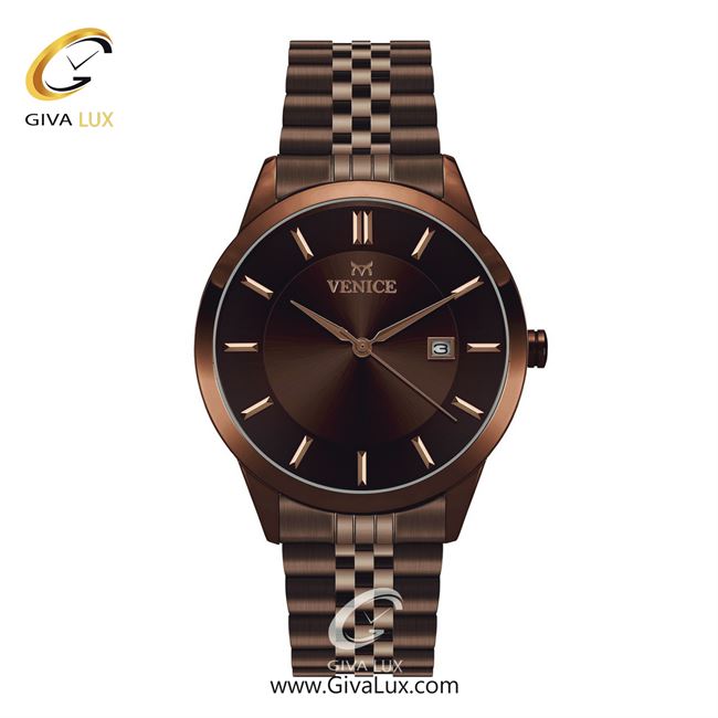 ساعت مچی اورجینال مردانه ونیز کافی | کافی| کافی| کد رفرنس V800173902