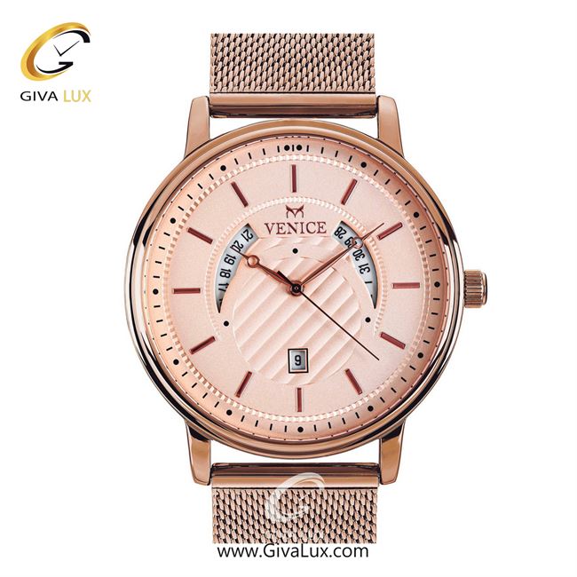 ساعت مچی اورجینال مردانه ونیز رزگلد | رزگلد| رزگلد| کد رفرنس V800853002