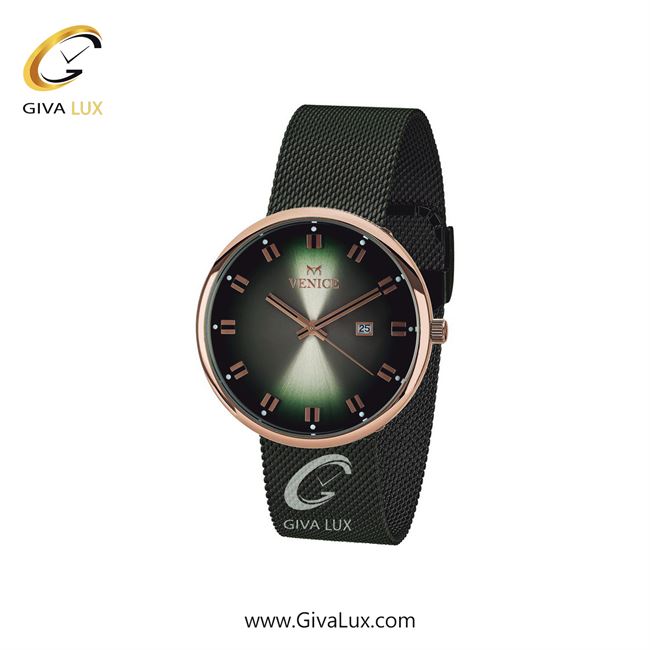 ساعت مچی اورجینال زنانه ونیز رزگلد | سبز| سبز| کد رفرنس V800868601