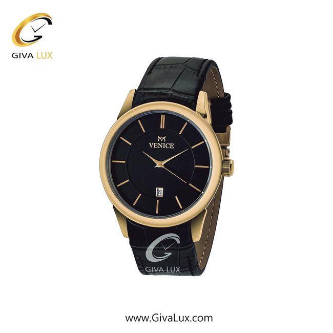 ساعت مچی اورجینال زنانه ونیز طلایی | مشکی| مشکی| کد رفرنس V800952501