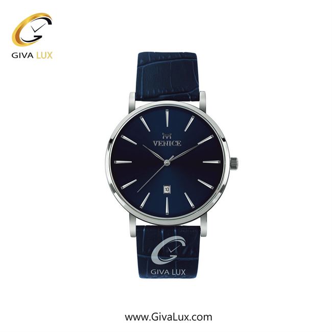 ساعت مچی اورجینال زنانه ونیز نقره ای | سرمه ای| سرمه ای| کد رفرنس V800961401