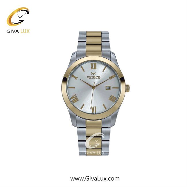 ساعت مچی اورجینال زنانه ونیز طلایی-نقره ای | طلایی-نقره ای| نقره ای| کد رفرنس V801145201