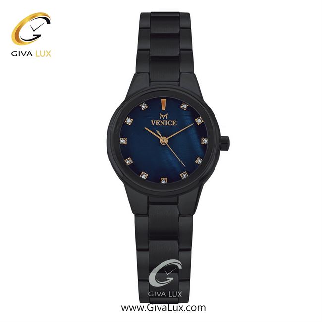 ساعت مچی اورجینال زنانه ونیز تیتانیوم | تیتانیوم(زغالی)| سرمه ای| کد رفرنس V801154211