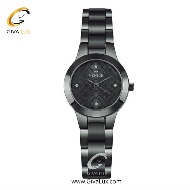 ساعت مچی اورجینال زنانه ونیز تیتانیوم | تیتانیوم| دودی|تیتانیوم| کد رفرنس V801174601