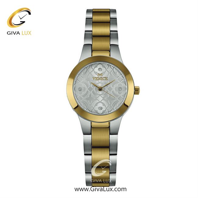 ساعت مچی اورجینال زنانه ونیز نقره ای-طلایی | نقره ای-طلایی| نقره ای| کد رفرنس V801175201