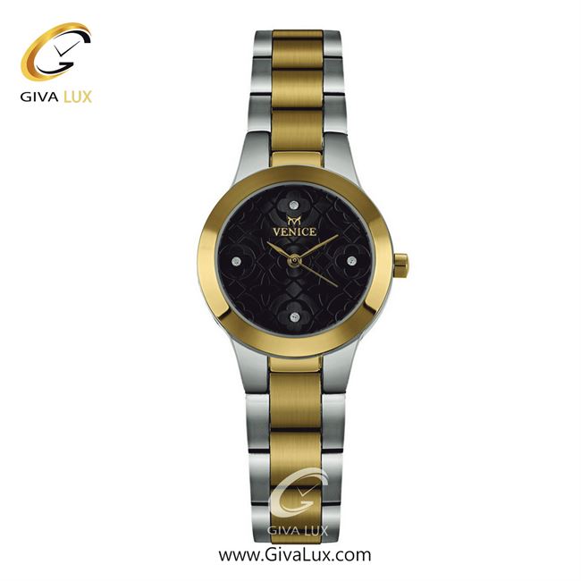 ساعت مچی اورجینال زنانه ونیز طلایی-نقره ای | طلایی-نقره ای| مشکی| کد رفرنس V801175601