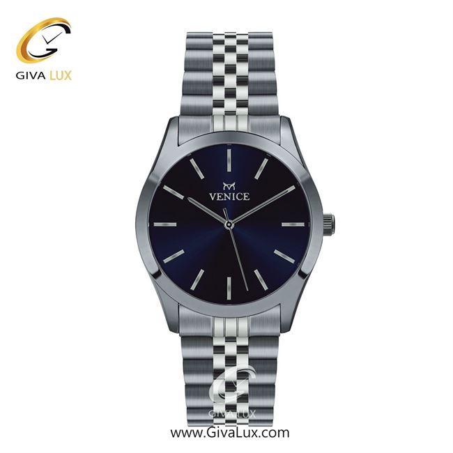 ساعت مچی اورجینال زنانه ونیز نقره ای | نقره ای| سرمه ای| کد رفرنس V801181401