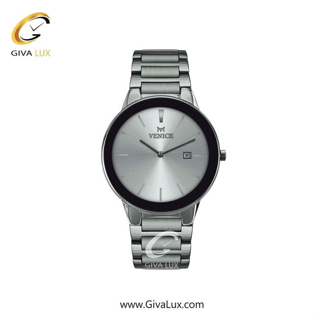 ساعت مچی اورجینال زنانه ونیز نقره ای-مشکی | نقره ای| نقره ای| کد رفرنس V801191101