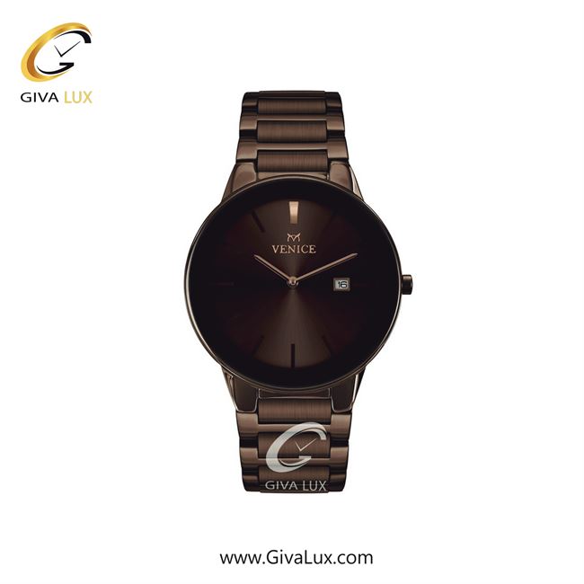 ساعت مچی اورجینال زنانه ونیز مشکی-قهوه ای | قهوه ای| قهوه ای| کد رفرنس V801193901