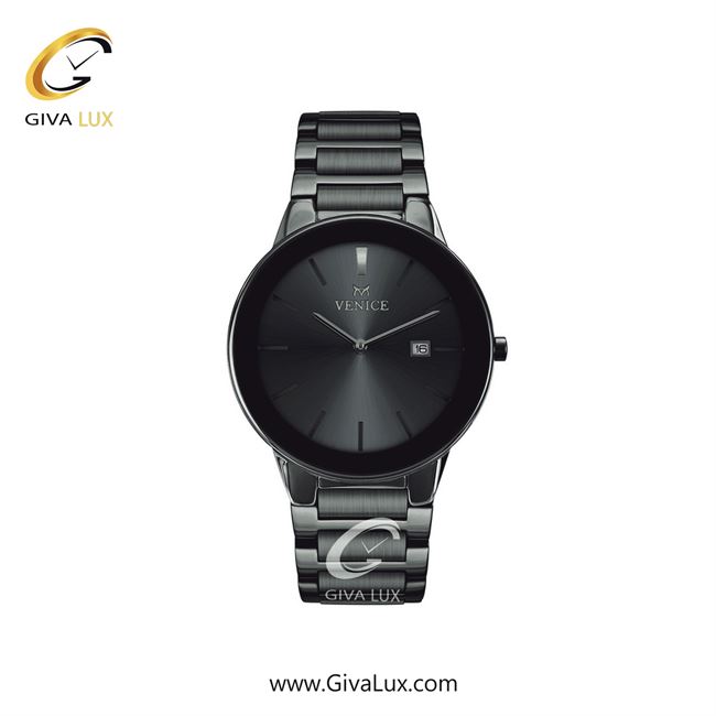 ساعت مچی اورجینال زنانه ونیز تیتانیوم-مشکی | تیتانیوم| دودی|تیتانیوم| کد رفرنس V801194601