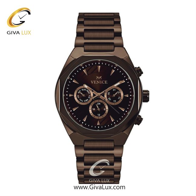 ساعت مچی اورجینال مردانه ونیز سه موتوره فول تایم کافی | کافی| کافی| کد رفرنس V801213902
