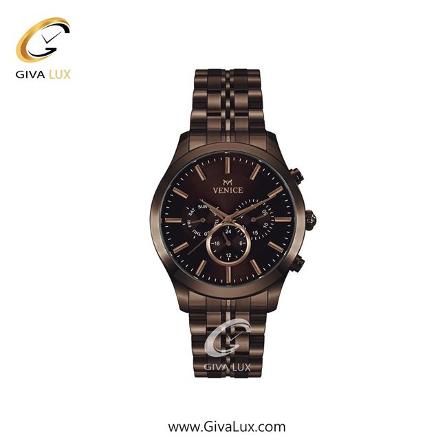 ساعت مچی اورجینال زنانه ونیز سه موتوره فول تایم کافی | کافی| کافی| کد رفرنس V801263901