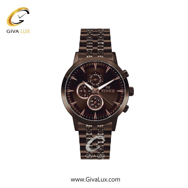 ساعت مچی اورجینال زنانه ونیز سه موتوره فول تایم کافی | کافی| کافی| کد رفرنس V801283901