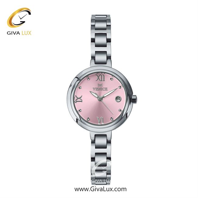 ساعت مچی اورجینال زنانه ونیز نقره ای | نقره ای| صورتی| کد رفرنس V801301701