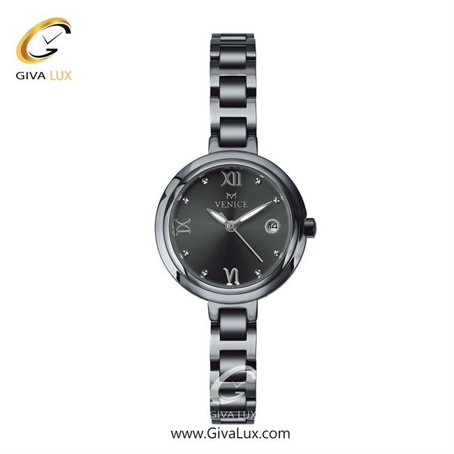 ساعت مچی اورجینال زنانه ونیز تیتانیوم | تیتانیوم| دودی|تیتانیوم| کد رفرنس V801304601