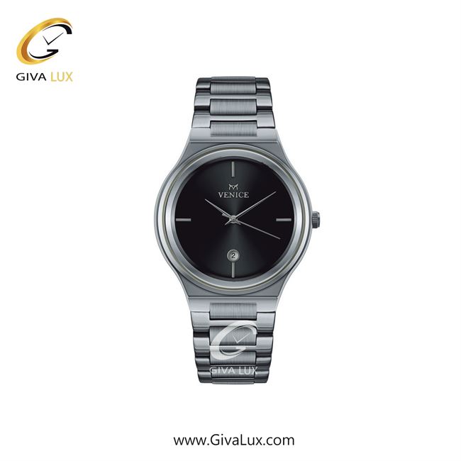 ساعت مچی اورجینال زنانه ونیز نقره ای | نقره ای| مشکی| کد رفرنس V801311501