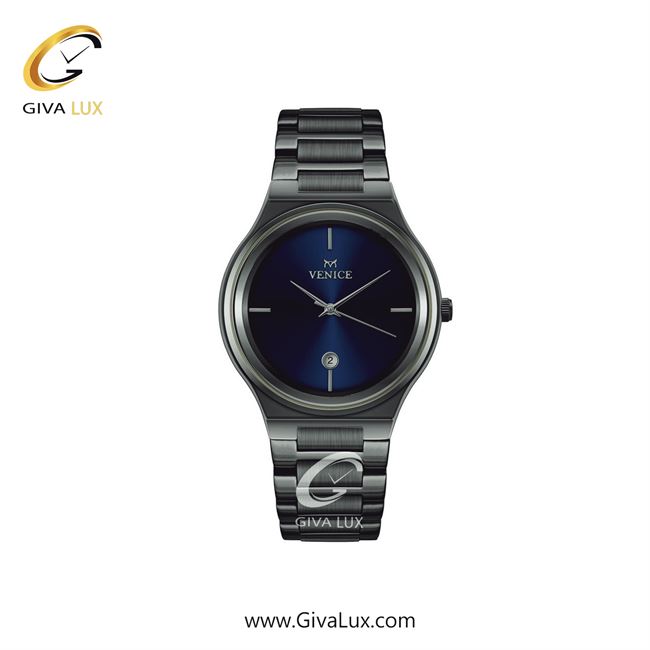 ساعت مچی اورجینال زنانه ونیز تیتانیوم | تیتانیوم| سرمه ای| کد رفرنس V801314801