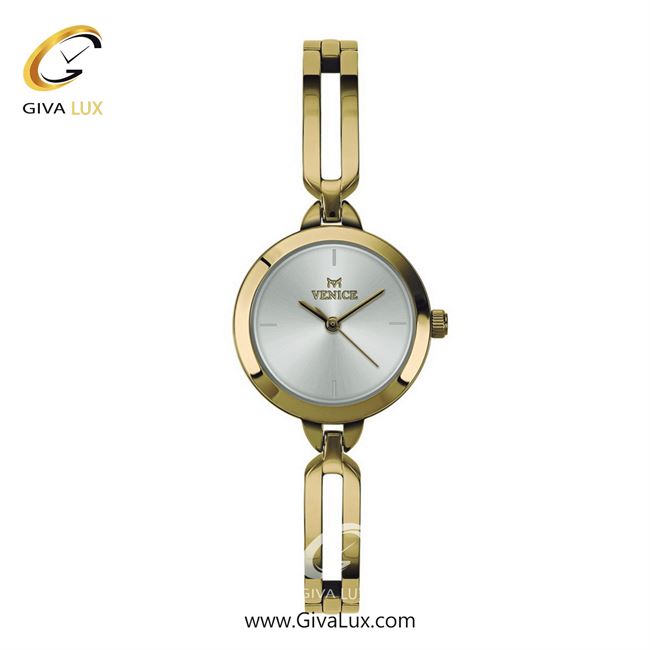 ساعت مچی اورجینال زنانه ونیز طلایی | طلایی| نقره ای| کد رفرنس V801332101