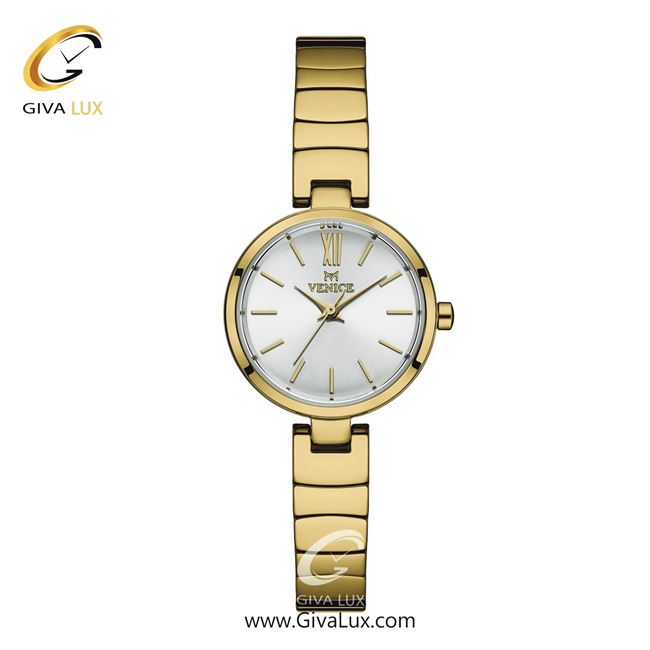 ساعت مچی اورجینال زنانه ونیز طلایی | طلایی| نقره ای| کد رفرنس V801342101