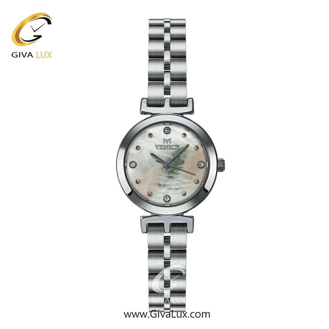 ساعت مچی اورجینال زنانه ونیز نقره ای | نقره ای| هفت رنگ-نقره ای| کد رفرنس V801351101