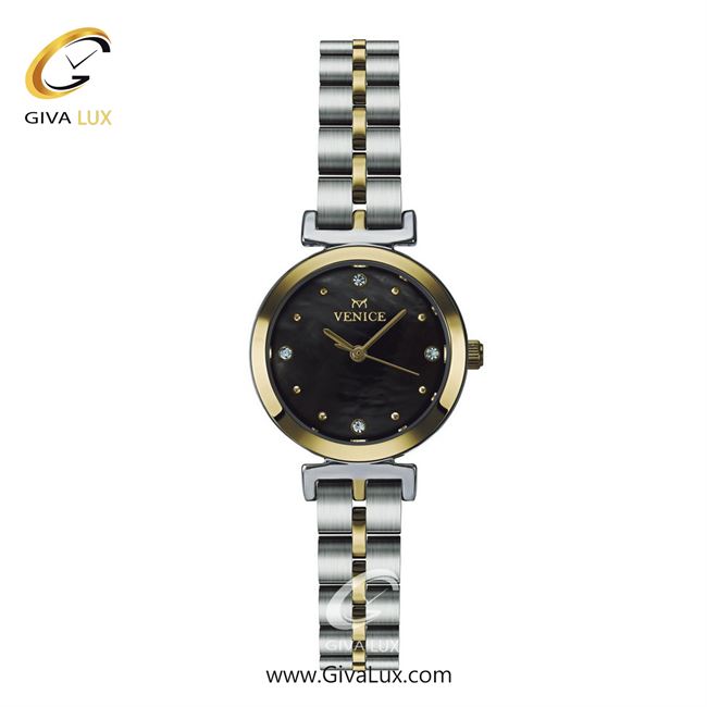 ساعت مچی اورجینال زنانه ونیز طلایی | نقره ای-طلایی| مشکی| کد رفرنس V801355601