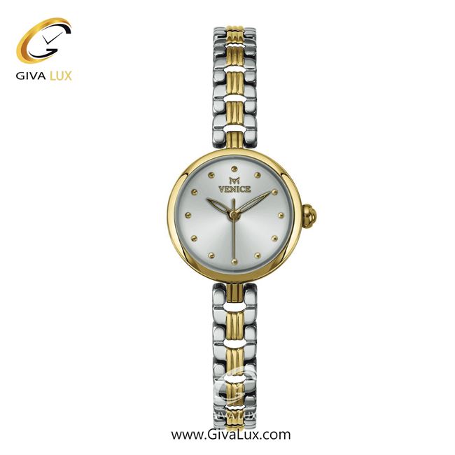 ساعت مچی اورجینال زنانه ونیز طلایی | طلایی-نقره ای| نقره ای| کد رفرنس V801365201
