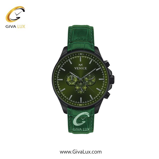 ساعت مچی اورجینال زنانه ونیز سه موتوره فول تایم مشکی | سبز| زیتونی| کد رفرنس V801394501