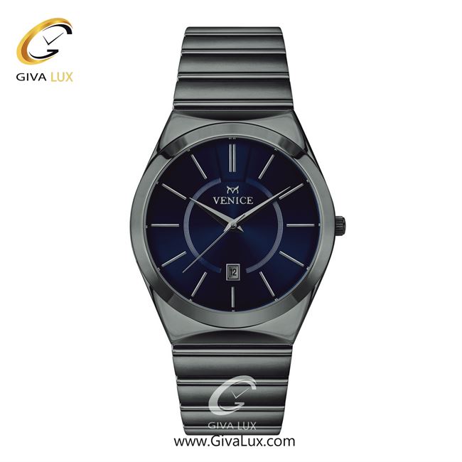 ساعت مچی اورجینال مردانه ونیز تیتانیوم | تیتانیوم| سرمه ای| کد رفرنس V801404802