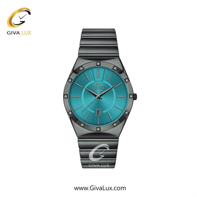ساعت مچی اورجینال زنانه ونیز تیتانیوم | تیتانیوم| سبزآبی| کد رفرنس V801404811