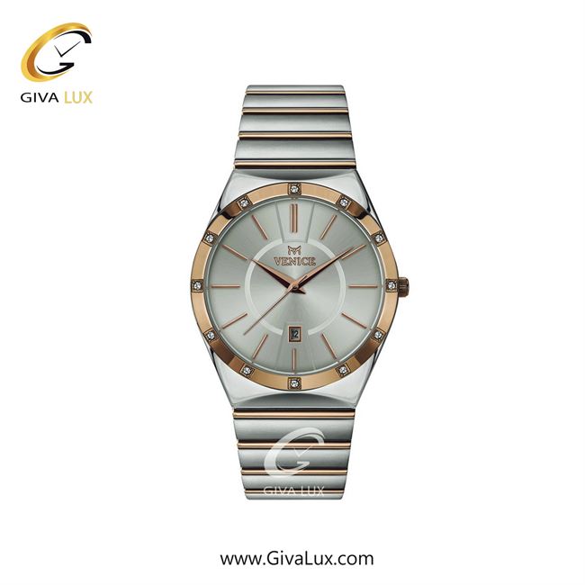 ساعت مچی اورجینال زنانه ونیز نقره ای-رزگلد | نقره ای-رزگلد| نقره ای| کد رفرنس V801406001