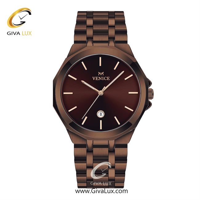 ساعت مچی اورجینال مردانه ونیز کافی | کافی| کافی| کد رفرنس V801453902